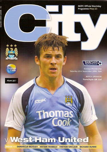 Manchester City FC v West Ham United FC